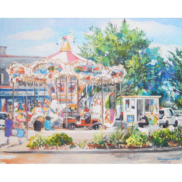 Saint Quay carousel